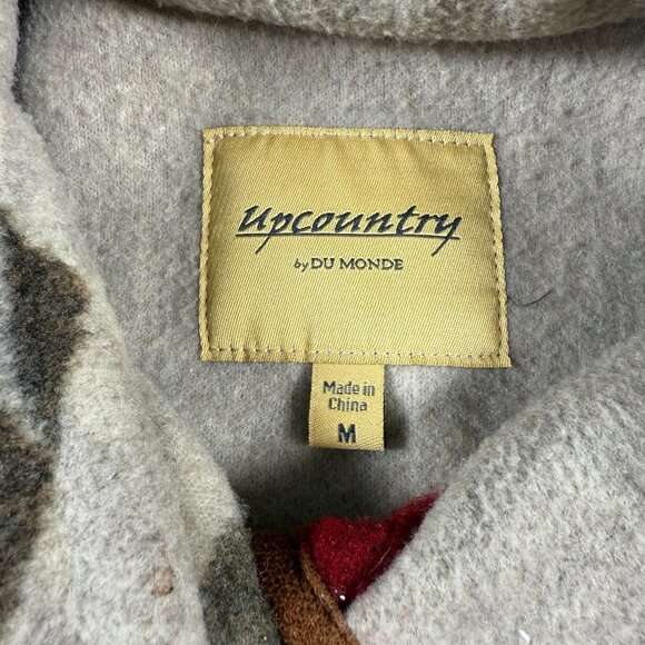 Upcountry By Du Monde Aztec Southwestern Vest Womens Medium Fleece - Picture 3 of 6